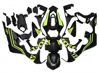 Carénages Moto Honda CBR1000RR 2017-2023 - Noir Mat Jaune