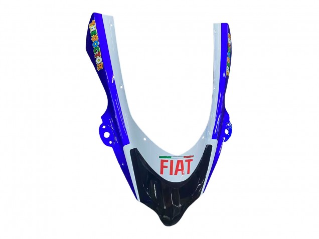 Carénages Moto Kawasaki ZX10R 2004-2005 - Bleu Brillant Blanc Fiat Motul