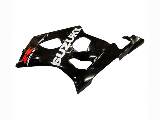 Carénages Moto Suzuki GSXR 1000 2003-2004 - Noir Brillant Blanc Rouge Décalque