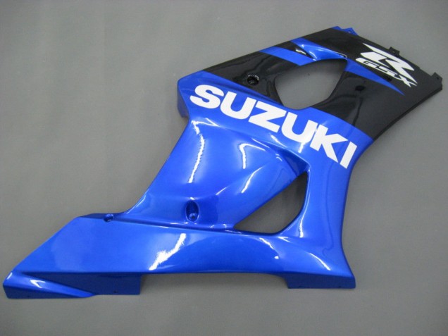 Carénages Moto Suzuki GSXR 1000 2003-2004 - Bleu Blanc Noir