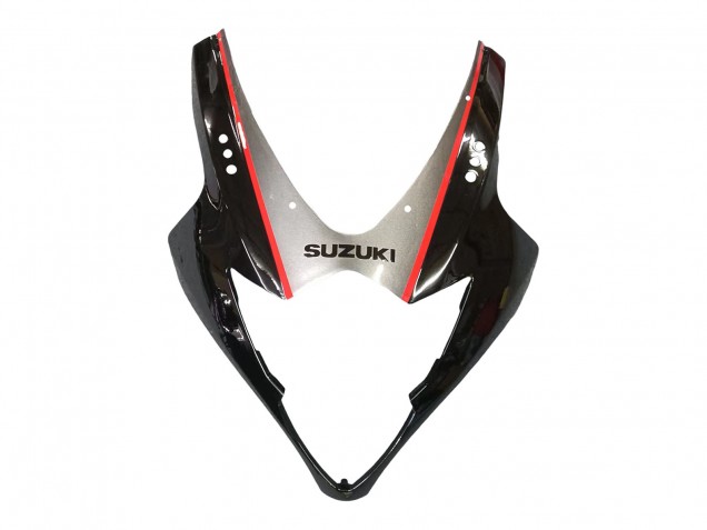 Carénage Moto Suzuki GSXR 1000 2005-2006 - Argent Noir Rouge