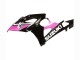 Carénages Moto Suzuki GSXR 1000 2005-2006 - Noir Brillant Rose