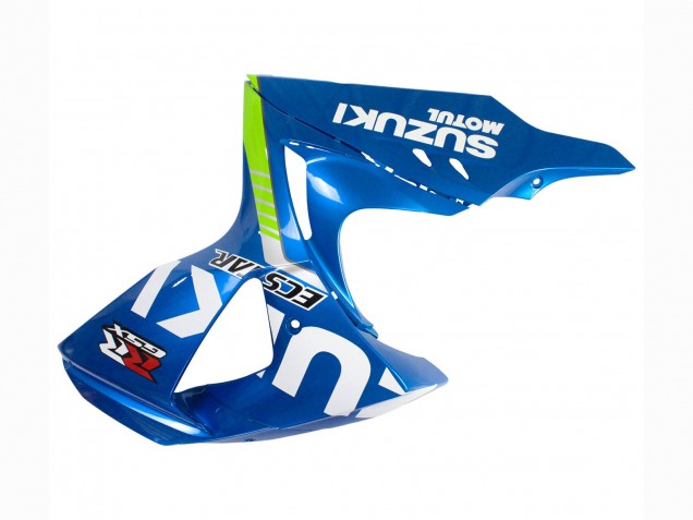 Carénages Moto Suzuki GSXR 1000 2009-2016 - Bleu Clair Vert Motul 29 Ecstar