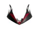 Carénages Moto Yamaha YZF 600 R6 2005 - Noir Mat Rouge Geometric