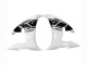 Carénages Moto Yamaha YZF 600 R6 2005 - Blanc Noir