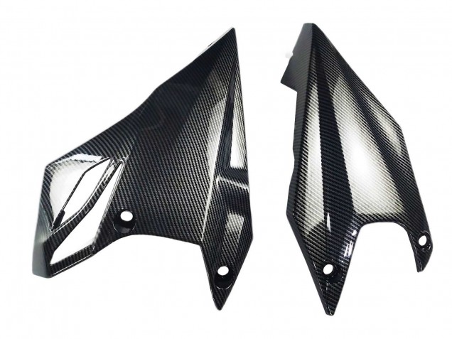 Carénages Moto Kawasaki Z1000 2010-2013 - Noir Fibre de Carbone