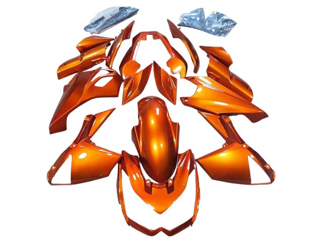 Carénages Moto Kawasaki Z1000 2010-2013 - Burnt Orange