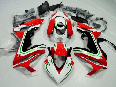 Carénages Moto Honda CBR650R 2021-2023 - Blanc Rouge Vert Noir