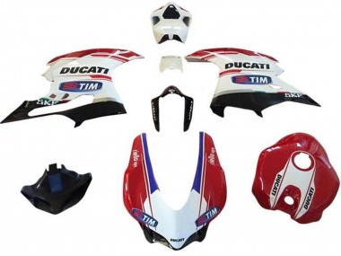 Carénages Moto Ducati 959/1299 2015-2020 - Blanc Rouge Bleu Noir Brillant Tim