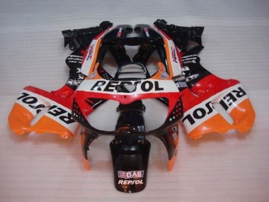 Carénages Moto Honda CBR900RR 893 1994-1995 - Orange Blanc Rouge Noir Brillant Repsol