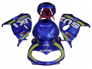 Carénages Moto Suzuki TL1000R 1998-2003 - Bleu Blanc Jaune Néon