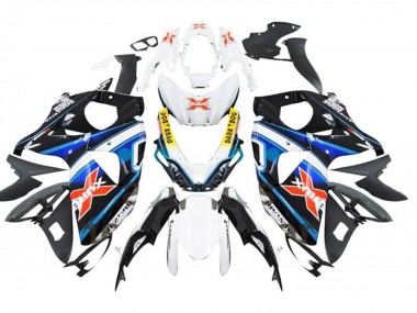 Carénages Moto Suzuki GSXR 1000 2009-2016 - Blanc Bleu Jaune Rouge Noir X