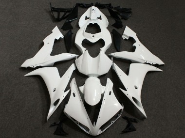 Carénages Moto Yamaha YZF R6 2005 - Blanc
