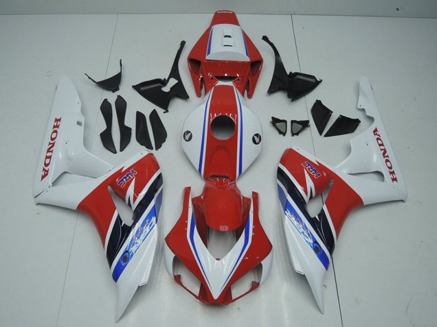 Carénages Moto Honda CBR1000RR 2006-2007 - Blanc Rouge Bleu Noir HRC