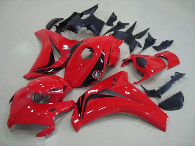 Kits Carénage Moto Honda CBR1000RR 2008-2011 - Rouge Noir Brillant OEM Style