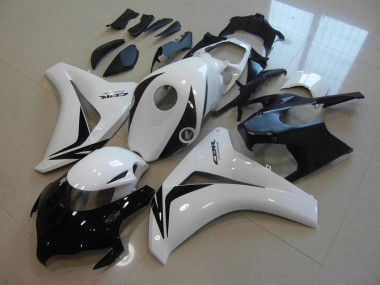Kits Carénage Moto Honda CBR1000RR 2008-2011 - Blanc Noir Brillant