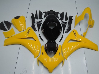Kits Carénage Moto Honda CBR1000RR 2008-2011 - Jaune Noir Brillant