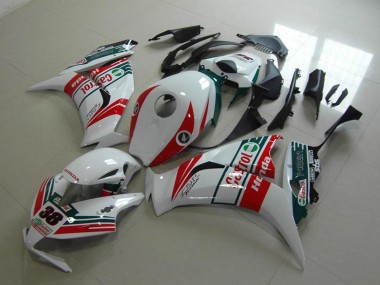 Carénages Moto Honda CBR1000RR 2012-2016 - Blanc Rouge Vert Castrol 38