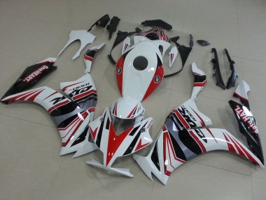 Carénages Moto Honda CBR1000RR 2012-2016 - Blanc Rouge Argent Noir One Heart