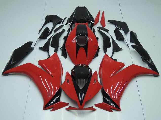 Carénages Moto Honda CBR1000RR 2012-2016 - Rouge Noir No Décalque