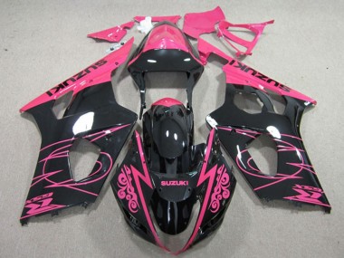 Carénages Moto Suzuki GSXR 1000 2003-2004 - Rose Noir