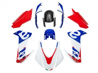 Carénage Moto Aprilia RS660 2020-2024 - Blanc Bleu Rouge