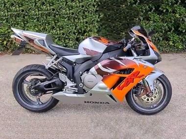 Carénages Moto Honda CBR1000RR 2006-2007 - Argent Orange