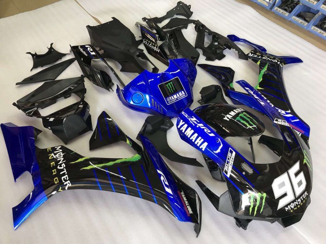 Monster Énergie 15-19 Yamaha YZF R1 Carénage Moto Monster Énergie 15-19 Yamaha YZF R1 Carénage Moto
