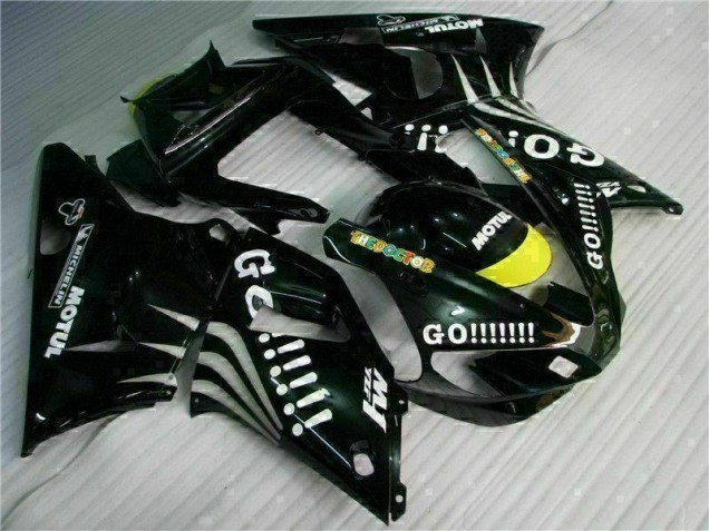 Noir 00-01 Yamaha YZF R1 Carénage Moto Noir 00-01 Yamaha YZF R1 Carénage Moto