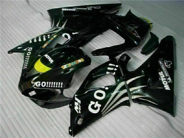 Noir 00-01 Yamaha YZF R1 Carénage Moto Noir 00-01 Yamaha YZF R1 Carénage Moto