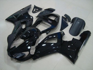 Noir 00-01 Yamaha YZF R1 Carénages Moto