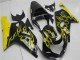 Noir 01-03 Suzuki GSXR 600/750 Carénage Moto