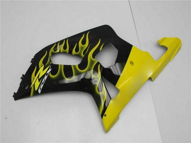Noir 01-03 Suzuki GSXR 600/750 Carénage Moto