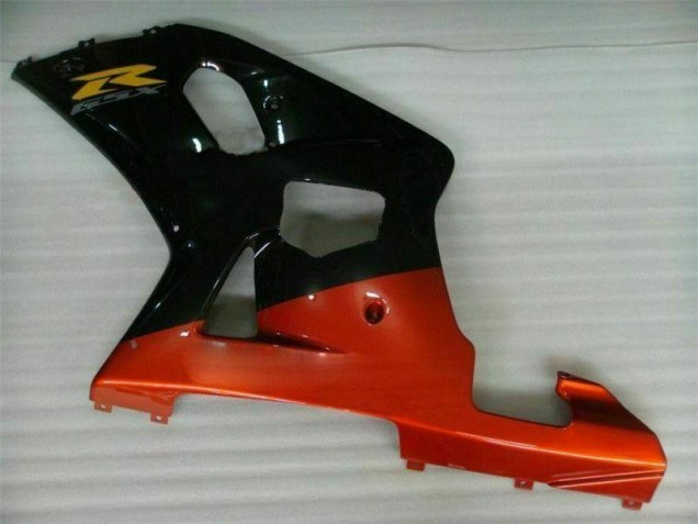 Noir 01-03 Suzuki GSXR 600/750 Carénages Moto Noir 01-03 Suzuki GSXR 600/750 Carénages Moto