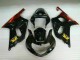 Noir 01-03 Suzuki GSXR 600/750 Carénages Moto Noir 01-03 Suzuki GSXR 600/750 Carénages Moto