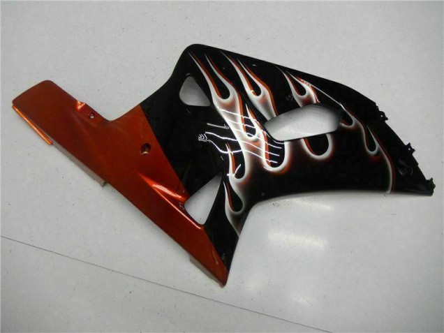 Noir 01-03 Suzuki GSXR 600/750 Kit Carénages Motos & Plastique Noir 01-03 Suzuki GSXR 600/750 Kit Carénages Motos & Plastique