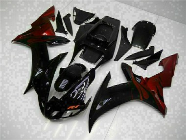 Noir 02-03 Yamaha YZF R1 Carenages Moto & Carrosserie