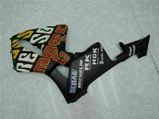 Noir 05-06 Honda CBR600RR Carénage Moto ABS Noir 05-06 Honda CBR600RR Carénage Moto ABS