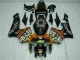 Noir 05-06 Honda CBR600RR Carénage Moto ABS Noir 05-06 Honda CBR600RR Carénage Moto ABS