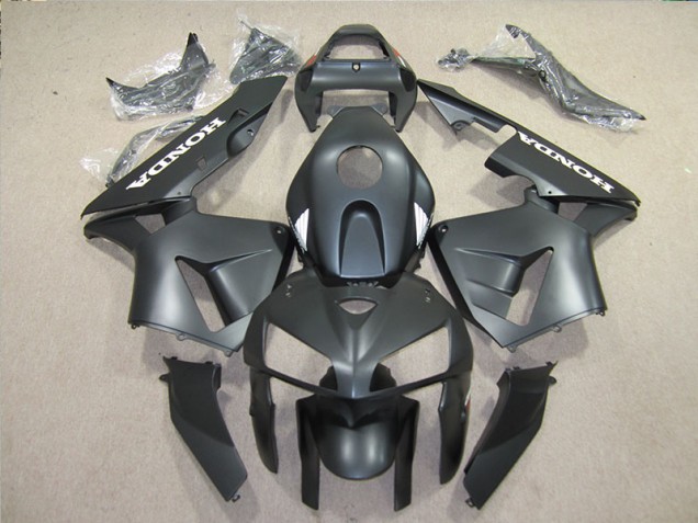 Noir 05-06 Honda CBR600RR Carénage Moto de Rechange Noir 05-06 Honda CBR600RR Carénage Moto de Rechange