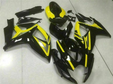 Noir 06-07 Suzuki GSXR 600/750 Carénages Moto