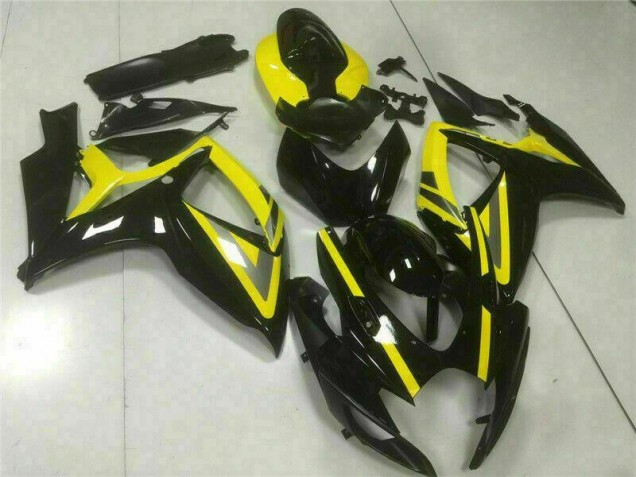 Noir 06-07 Suzuki GSXR 600/750 Carénages Moto Noir 06-07 Suzuki GSXR 600/750 Carénages Moto