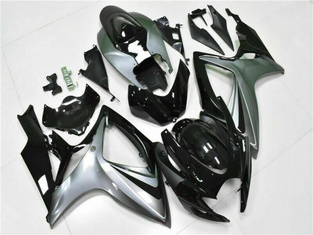 Noir 06-07 Suzuki GSXR 600/750 Kit Carénages Motos Noir 06-07 Suzuki GSXR 600/750 Kit Carénages Motos