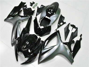 Noir 06-07 Suzuki GSXR 600/750 Kit Carénages Motos