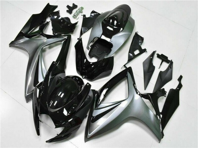 Noir 06-07 Suzuki GSXR 600/750 Kit Carénages Motos Noir 06-07 Suzuki GSXR 600/750 Kit Carénages Motos
