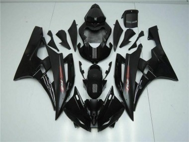 Noir 06-07 Yamaha YZF R6 Carénages Moto & Carrosserie