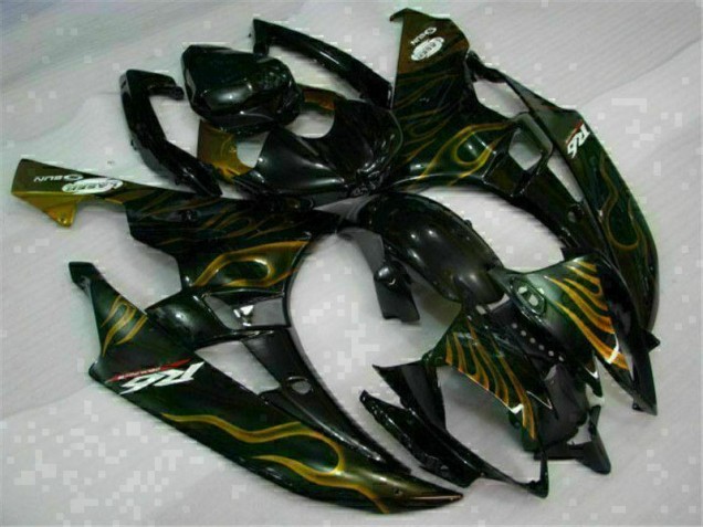 Noir 06-07 Yamaha YZF R6 Carrosserie Moto Noir 06-07 Yamaha YZF R6 Carrosserie Moto