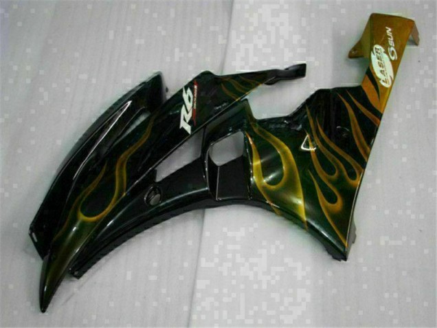Noir 06-07 Yamaha YZF R6 Carrosserie Moto Noir 06-07 Yamaha YZF R6 Carrosserie Moto