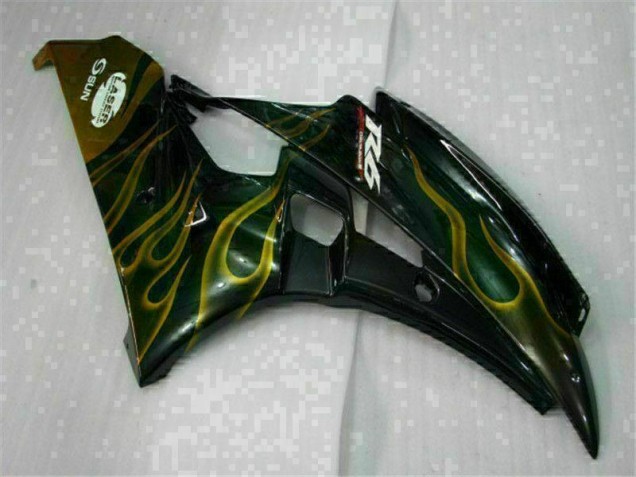 Noir 06-07 Yamaha YZF R6 Carrosserie Moto Noir 06-07 Yamaha YZF R6 Carrosserie Moto