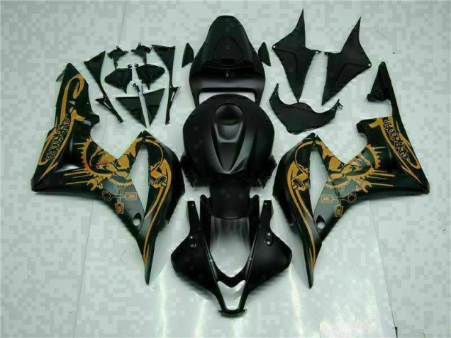 Noir 07-08 Honda CBR600RR Carrosserie Moto Noir 07-08 Honda CBR600RR Carrosserie Moto